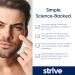 Strive Apex Skin Care Set | Advanced Anti-Aging Fragrance-Free Peptides Vitamin C Niacinamide - Face Wash Scrub Moisturizer Serum for All Skin Types & Dark Circles - Buy Online on GoSupps.com