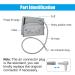 MedLinket Medium Blood Pressure Arm Cuff Replacement 22-32cm for Omron Monitor | D-Ring Cuff for Automatic Upper Arm BP Monitor - Buy Online on GoSupps.com