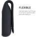 Buy kwmobile Clip Holder for Fitbit Luxe - Silicone Fitness Tracker Holder in Black Bordeaux | International Shipping Available - Buy Online on GoSupps.com