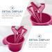 Uonlytech 1 Set Hairdressing Tool Hair Dye Bowl Salon Hair Dyeing Kit Hair Dye Mixer Hair Highlighting Hair Color Mixing Bowl Hairdressing Color Tint Toolkit Major Nylon - Buy Online on GoSupps.com
