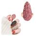 Glitzer-crystal finger tip rings trendy sparkling nail rings women colorful open fingernails rings for party bar dress up rose red pink