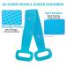 Poemyoued 76CM Silicone Body Back Scrubber | Shower Exfoliating Bath Brush for Men & Women - Buy Online on GoSupps.com