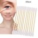 200pcs Double Head Cotton Swabs - Eco-Friendly Wooden Sticks for Cleaning | International Shipping Available - Buy Online on GoSupps.com