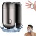 2024 New Upgrade Pocket Shaver USB Mini Shavers for Men 2024 New Upgrade Pocket Shaver Electric Mini Portable Razor Rechargeable Waterproof Compact Electric Shaver For Home Car Travel (Gray)