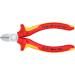 Knipex Diagonal Cutter chrome-plated insulated with multi-component grips VDE-tested 125 mm 70 06 125 Multi-component Grips Yellow/Red 1000 V 125 mm chrome-plated standard packaging - Buy Online on GoSupps.com
