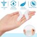 Runrayay 8-Pack Bale Toe Corrector Pads | Gel Pinky Toe Bunion Protection & Relief | Small Toe Protection for Women - Style 5 - Buy Online on GoSupps.com