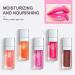 AOOWU Tinted Plumping Lip Oil | Long-Lasting Hydrating Lip Gloss - Raspberry Red - Buy Online on GoSupps.com