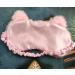 Cute Soft Plush Cat Sleeping Mask for Women & Girls | Funny Eye Cover Blindfold for Travel & Naps - Pink - Buy Online on GoSupps.com
