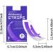 Bandes Dentaires Purple Lustre Am liore la Brillance Des Dents Unifie L'apparence R duit la D coloration de La Surface Haleine Fra che Application Facile en 30 Minutes.(4pcs) - Buy Online on GoSupps.com