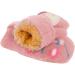 Cute Fox Knitting Short Full Finger Gloves for Toddler Kids | Thermal Plush Lining | 1-3 Yrs | Perfect for Winter, Cycling, Camping | Car/Pink - Buy Online on GoSupps.com