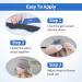 NEWGO Migraine Cooling Pad Gel Headband for Migraine Relief Cold-Warm Compress for Headaches & Sinus Pain 1 Piece (Gray) - Buy Online on GoSupps.com