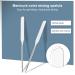 Buy Stainless Steel Makeup Spatula - Slanted Head Mixing Tool for Makeup & Nail Art - Perfect for Manicure Expert Techniques - Buy Online on GoSupps.com