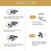 Brown Half Magnetic Eyelashes - 8pcs | Reusable and Liner-Free - Buy Online on GoSupps.com