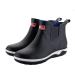 QUENLOOP Men's Ankle Rain Boots - Waterproof Slip-On Chelsea Boots for Garden Work - Size 10, All Black - Buy Online on GoSupps.com