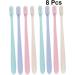 Buy Gatuida 8-Piece Travel Toothbrush Set - Portable Hanging Design with Caps - Ideal for Couples | International Shipping Available - Buy Online on GoSupps.com