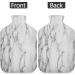 Marble Texture Heat Bottle - 2L PVC Heat Bag for Pain Relief Hand & Foot Warmers | Cold Therapy & Heating Press - Buy Online on GoSupps.com