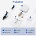 Rechargeable Noise Cancelling Hearing Aid for Seniors - Digital Amplifier for Hearing Loss - Invisible Brown (1pc) - Buy Online on GoSupps.com