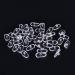 Froiny 50 Pairs Oval Silicone Nose Pads for Glasses | Anti-Slip Accessories for Frameless Glasses - International Shipping Available - Buy Online on GoSupps.com