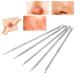 Shop 5pcs Stainless Steel Blackhead Removal Tool Set - Double-Ended Acne & Pimple Tool for Effective Skin Care - Buy Online on GoSupps.com