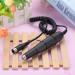 May Gifts 102L-2.35mm Pen Design High Strength Nail Polish Handpiece Nail Drill Handle Wear Resistant Comfortable for Home DIY Professional Salon(black)