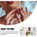 dijiusidy Nail Art Stickers Self-Adhesive Fingernail Decal with Strap Glue DIY Art Decor Full Cover Manicure Kits for Women Girls YMX217 - Buy Online on GoSupps.com