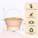 Buy 3-in-1 Silicone Makeup Brush Cleaning Mat - Portable Brush Cleaner Bowl with Drying Holder | Large Beige Cosmetic Brush Cleaner - Buy Online on GoSupps.com