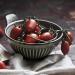 Grey Single Ear Bowl 5 Inch Thread Bowl Retro Ceramic Household Noodle Bowl Eating Bowl Creative Sauce Bowl Dessert Bowl Salad Bowl Gift Kitchenware 12.7*6*5.8cm Gray - Buy Online on GoSupps.com