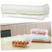 GLEAVI 2pcs 10 Eggs Egg Storage Egg Tray Portable Egg Holder Container Multifunction Mustard re-usable Green 24.5*10.5*7cm - Buy Online on GoSupps.com