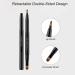 PrettyAimee Retractable Lip Brush Lip Liner Brushes Concealer Dual End Travel Retractable Lipstick Eyeshadow Foundation Makeup Brush Tool - Buy Online on GoSupps.com