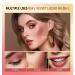 Velvet Liquid Blush - Universal Cream for Eyes, Lips, and Cheeks | Natural Makeup with Moist Matte Finish | Long Lasting Formula | Anti-Halo Dye | Velvet Texture - Buy Online on GoSupps.com