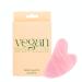 Vegan Skin Club Rose Quartz Gua Sha Stone | Natural Skincare Massage Tool for Women | Wellness Face Sculptor & Massager with Anti-Aging Effects