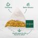 VAHDAM Organic Turmeric Ginger Herbal Tea - 100 Tea Bags | Powerful Superfood with Real Turmeric & Ginger Powder | Caffeine-Free - Buy Online on GoSupps.com