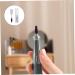 POPETPOP 1pc Nail Polisher Electric Nail Drill Bits Nail Drill Heads Hand Mill Leopard Hair Nets Gel Nail Polish Diamond Cuticle Nail Bit Tungsten Steel White Pedicure Polishing Head 7x1.5cm White - Buy Online on GoSupps.com