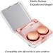 Shop Rose Gold Marble Contact Lens Container | Premium Glasses Care Box for Home & Travel - Buy Online on GoSupps.com
