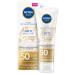 Nivea Sun UV face cream anti-spots luminous fp50 40 ml sunscreen for the face with hyaluronic acid and vitamin E facial lotion with light protection factor FP50