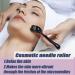 Micro Needling Roller Derma Roller Beard Growth Precision Micro-Needling Roller 540 Needles Stimulate Beard and Hair Growth Facial Skin Care 0.5mm Microneedle Roller(Black) - Buy Online on GoSupps.com