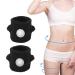 Acupressure bracelet for appetite control stress reduction and for losing weight 2 black bracelets for body health and well-being