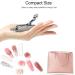 Portable Stainless Steel Acrylic Nail Clipper for False Nail Art - Black - Buy Online on GoSupps.com
