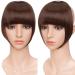 SEGO Clip-in Pony Hairpiece Extensions | Realistic Fringe Bangs | One Piece Front Hair Extension for Instant Style - Buy Online on GoSupps.com