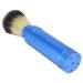 Care device for men-compact and easy to support beard brush-perfect wet shaving experience-corresponds to the ergonomic design-blue