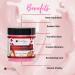 Strawberry Body Butter Cream for Sensitive Skin | Non-Greasy Moisturizing Shea Butter | Vegan Natural Skincare 8 oz - Buy Online on GoSupps.com