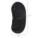Satin Sleep Mask Blindfolds - 12 Pack Bulk Set with Nose Pad for Men and Women, Black - Buy Online on GoSupps.com
