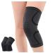 Knee Braces for Knee Pain 2 Pack Knee Pads Knee Sleeves Weightlifting Knee Compression Sleeve Knee Support Knee Flex Wrap Knee Sleeves (Small Black) Small Black
