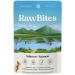 RawBites Freeze Dried Raw Dog Treats | Soy Free Grain Free Locally Sourced and Made in Canada Salmon Dog Treats (142g/5.0oz Salmon)