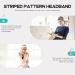 Solustre 10 Pack Floral Hair Bands for Toddlers & Women - Fabric Knot Headbands Trendy Accessories - Buy Online on GoSupps.com