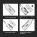 SYH & AQYE Professional Double-Sided Vintage Razor for Women's Face Hair Removal - Easy-to-Use Peeling Knife (Blades Not Included) - Buy Online on GoSupps.com