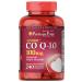 Puritans Pride CoQ10 100mg Supports Heart Health 240 Rapid Release Softgels
