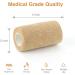 AUPCON Vet Wrap 4in Beige - Self Adherent Cohesive Bandage for Horse, Pets, Ankle Sprains & Swelling - Buy Online on GoSupps.com
