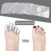 SWKJ 100 PCS Foil Nail Wraps Set for Gel Polish Removal - Nail Art Soak Off Acrylic Remover - Buy Online on GoSupps.com