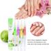 Nail Skin Oils Set - 15 Revitalizing Cuticle & Nail Nutrient Oils | Fruity Flavors & Nail Art Accessories - Buy Online on GoSupps.com